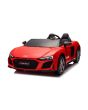 Električni Audi R8 SPYDER Dvosed 24V, rdeč, MP3 predvajalnik z USB/AUX in Bluetooth, Baterija 24V/14Ah, 2 x 200W Motorji, EVA platišča z zadnjim vzmetenjem, Usnjeni sedeži, Daljinski upravljalnik, Licenca