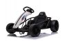 Otroški gokart na akumulator ALP-TREKK 24V - bel, gladka kolesa za driftanje, 2 x 350W motor, Drift način s hitrostjo do 13 Km/h, 24V baterija, trdna konstrukcija