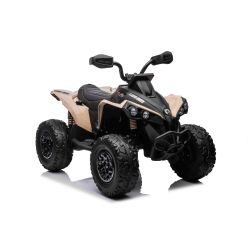 Can-am Renegade električni štirikolesnik, kaki, enosed, vzmetenje spredaj in zadaj, LED luči, 12V baterija, 2 x 35W motorji, mehka EVA platišča, MP3 predvajalnik z USB/AUX vhodom, licenca